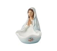 Estatua de María - Escultura de la Virgen María Católica | Busto religioso de la Virgen María con Soporte para Joyas de | Estatua Decorativa para Interiores y Exteriores para el hogar, Familia