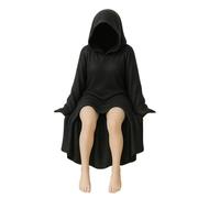 Estatua de Mujer - Figura de Resina gótica enmascarada, Escultura Moderna de Dama, de Escritorio pequeño, decoración misteriosa y Elegante | Decoración de Mesa Femenina con Velo juguetona para