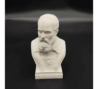 Estatua de Newton Científico Einstein Busto Estatua Impresión 3D Figura Galileo Figura Madame Curie Escultura Tesla para sala de estar, hogar, escritorio, decoración Tesla Collection Figura Hawking