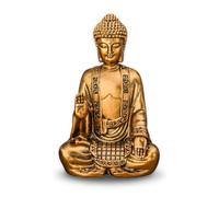 Estatua de Oro Bodhi - Decoración Zen y Feng Shui - para Crear un Ambiente Relajante y Espiritual - Idea de Regalo de Amuleto - Altura: 14 cm - Color: Dorado - Zen'Light