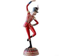 Estatua de resina de la guardia británica de Navidad para decoración del hogar con estilo clásico y adecuada para varias opciones de colocación (soldados reales)