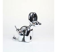 Estatua De Resina, Globo De Caca Chapado En Oro, Decoración Para Perros, Adornos Para El Salón, Figuritas De Mesa De Arte Creativo, Decoración Del Hogar,A-2