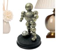 Estatua de - Resina moderna abstracta artística, estatua de atlete, decoración de escritorio | Ball Estatuas Decoración de escritorio para Nightstand Abrigo Bookshelf Bedside Study