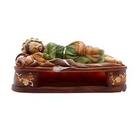 Estatua de San José dormida de 8 Pulgadas | Plataforma de Cama de San José | Decoración Cristiana del hogar | Gran Regalo católico para la Primera comunión y confirmación