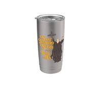 Estatua de San Junipero Serra Patrona Católica San Vocaciones CA Vaso térmico de acero inoxidable de doble pared