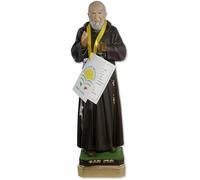 Estatua de San Pío (Padre PIO) de Pietrelcina en Resina cm 30 - Made in Italy