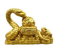 Estatua de Serpiente de Año Nuevo Chino - Estatua de Serpiente del Festival, para culturales | Serpiente Escultura con simbolismo propicio para exposición estacional, Elegante