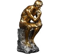 Estatua de Venus de Milo - Decoración artística de resina nórdica, busto decorativo griego para sala de estar, estantería, escritorio, exhibición interior, figura de escultura clásica para decoración