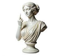 Estatua de Venus del dedo medio con actitud, figura de resina Venus sin disculpas de 4.72 pulgadas, regalos de dedo medio para mujeres y hombres, perfecto para rebeldes y personalidades humorísticas
