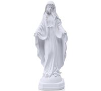 Estatua de Virgen María de 12 Pulgadas para Exteriores, Impermeable, para Patio, decoración Religiosa al Aire Libre, protección Solar, Estatua de María para jardín, Patio, decoración al Aire Libre