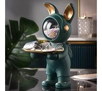 Estatua decorativa Nters The Entrance Hallway Key Storage Resin Ornaments Home Decor Living Room Light Luxury Tray Astronauta Home Decor