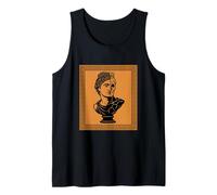 Estatua del Dios Griego Grecia Antigua Historia del Arte Mitología Griega Camiseta sin Mangas