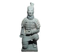 Estatua Del Guerrero De Terracota - Figura De Arcilla De China Xian, Escultura Histórica De La Dinastía Qin | Réplica De Arte Artesanal Del Ejército De Soldado Antiguo, Decorativo De Historia C