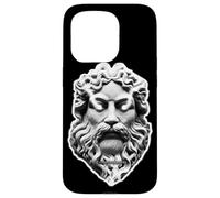 Estatua del Rey Dios Griego Zeus Carcasa para iPhone 15 Pro