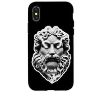 Estatua del Rey Dios Griego Zeus Carcasa para iPhone X/XS