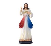 Estatua del Santo - Escultura espiritual detallada 3D para presentación en casa - Figura cristiana para Acción de Gracias, vacaciones, cumpleaños, oficina, sala de estar, dormitorio, repisa