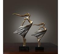 Estatua del Silencio, Escultura Moderna de Resina El Silencio Es Dorado Estatuas de Personas Esculturas Oficina Hogar Pensador Decoración Arte Estatuas Artesanías Creativas Adornos, Personas D