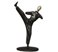 Estatua deportiva Figura abstracta | Resina Resumen Estatua Atleta Esculturas | Escultura de deportista para arte moderno, decoración del hogar, regalos de cumpleaños, oro, plata
