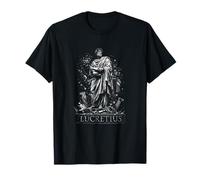 Estatua epicúrea del filósofo Romano de Lucrecio Camiseta