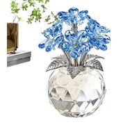 Estatua Floral De Escritorio - Realista Eterno Coleccionable Recuerdo | Figura De Ramo De Mesa En Artístico | Para San Valentín Cumpleaños Regalo Inauguración Casa Dormitorio Mesita Noche Mesa Comedor