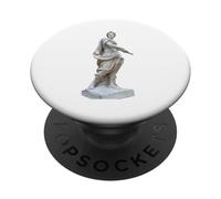 Estatua General Romana de Julio César Escultura clásica PopSockets PopGrip Adhesivo