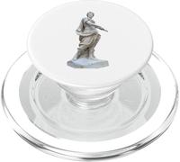Estatua General Romana de Julio César Escultura clásica PopSockets PopGrip para MagSafe
