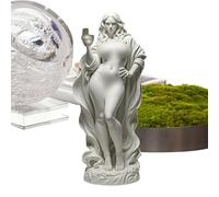 Estatua genérica Resin Goddess - Escultura griega femenina, Detailed Material Finish Smooth, Figura Home Decor, Escultura Art Accessory, Display Ornament for Offices Library Living Room