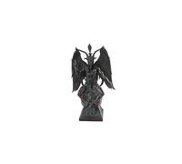 Estatua grande de Baphomet sobre pedestal con acabado de piedra sint tica de Pacific Giftware