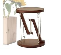 Estatua Ilusión de levitación - Decoración científica de madera con efecto de flotación - Gadget de oficina e innovador | para interior y exterior, , oficina o sala de estar, decoración de