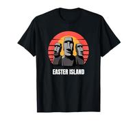 Estatua Moai Isla de Pascua Camiseta