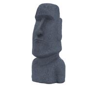 Estatua Moai Isla de pascua Rapa Nui Tiki jardín piscina figura decorativa gris
