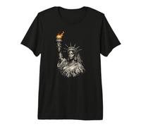 Estatua Negra de la Libertad, EE.UU., Mes de la Historia Camiseta Premium