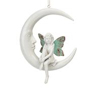 Estatua Ornamental De Jardín Colgante En La Luna Del Jardín De Hadas Secretas