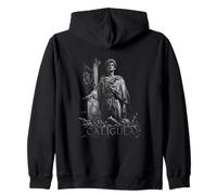 Estatua Oscura del Emperador Romano Calígula Estética Sudadera con Capucha