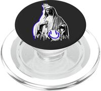 Estatua Pop Art Índigo Sacerdotisa Real Ángel PopSockets PopGrip para MagSafe