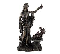 Estatua Romana de la Diosa Griega Hestia en Bronce