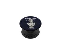 Estatua Romana olvidadiza Qué Estaba Haciendo Humor PopSockets PopGrip Adhesivo