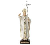 Estatua San Juan Pablo II Resina 12 cm