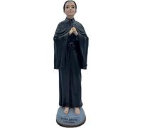 Estatua Santa Gemma Galgani en yeso - 28 cm