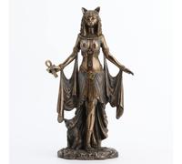 Estatua y escultura de la diosa egipcia de la protecci n Bastet, dise o veron s