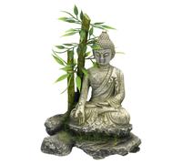 Nobby Aqua Ornaments - Estatua Zen con bambú