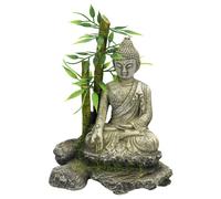Nobby Aqua Ornaments - Estatua Zen con bambú