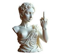 Estatuas artísticas - Esculturas, Estatuas de Venus, Esculturas del Dedo Medio, Adornos Decorativos de Arte Moderno, Rebeldes y audaces, Estatuas artesanales interesantes, Venus de Resina tridimensio