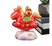 Estatuas De Caballo Decoración De Interiores - Decoraciones De Interior Chino De Resina,Estatuas De Pony De Mesa Con Habitación | Para Oficina Espacio de Trabajo Ventana Dormitorio Cocina Baño Establo