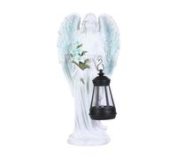 Estatuas De Jardín En Forma De Ángel - Estatuas De Garden Angels | Esculturas De Resina En Forma De Ángel Con Linterna Solar | Decoraciones Externas Esculturas De Ángeles De Resina Con Luces Solares |