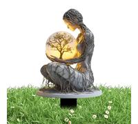 Estatuas de jardín, Figura de acrílica 2D, decoración de jardín, para el hogar, Patio, césped, Porche, Paisaje, Maceta,
