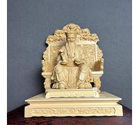 Estatuas de madera del Dios de la Tierra, el Dios de la Fortuna y la Riqueza, accesorios de meditación, decoraciones de feng Shui, regalos zen, decoraciones para el hogar y el altar, habitaciones e