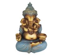 Estatuas Religiosas de Jardín - Estatua De Dios Elefante Hindú Decoración De Mesa | Portavelas Artes Y Artesanía Decoración Para El Hogar Para Oficina Estantería Dormitorio Salón Jardín Al Aire Libre