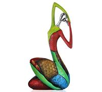 Estatuas y esculturas abstractas de mujer de yoga, pintura al óleo creativa a todo color, estatua de yoga femenina, sala de estar moderna, centros de mesa, entradas, decor de escritorio, manualidades