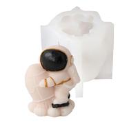 Estatuilla de astronauta, vela, moldes de silicona, resina epoxi, silicona para jabón, decoración del hogar, boda